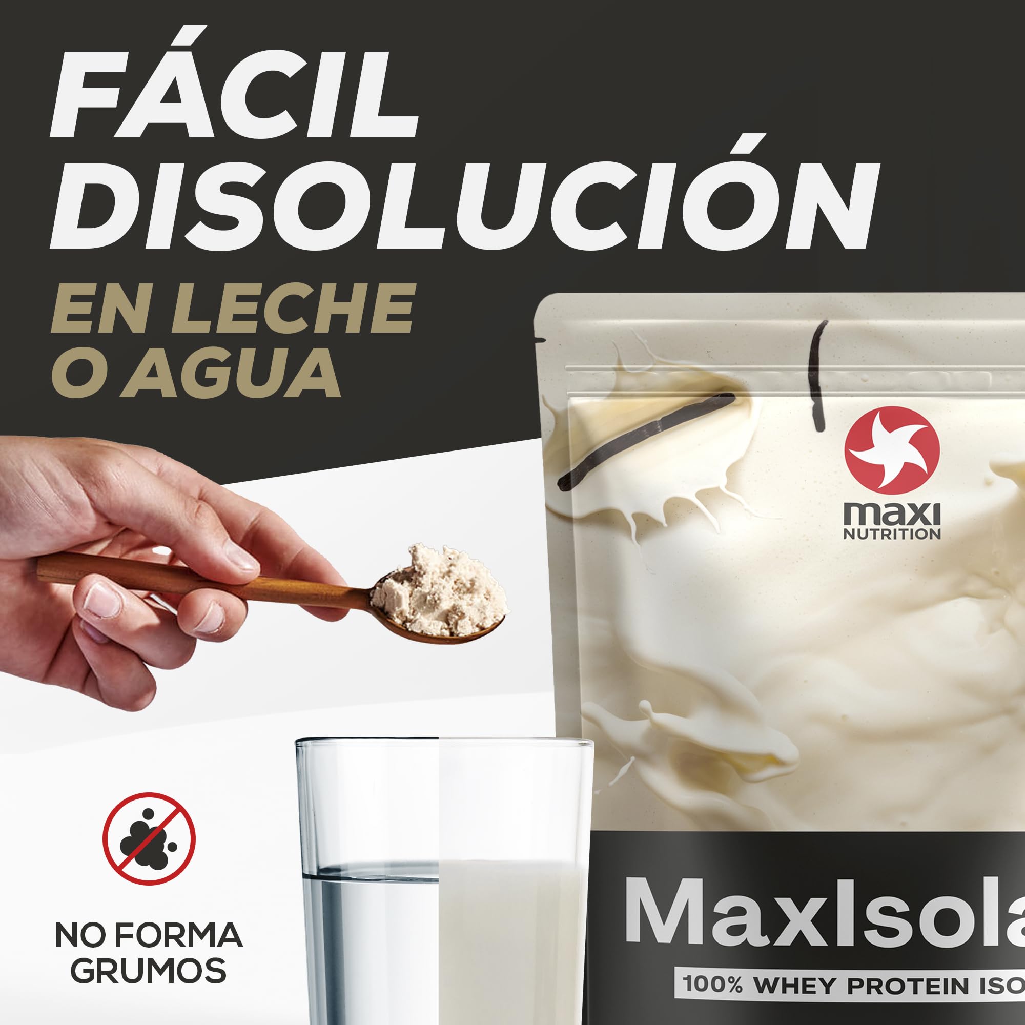 HNC MN MAXISOLATE VANILLA 1000G (Sabor Vainilla)