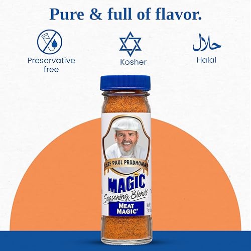 Vista 3 de Chef Paul Prudhomme's Magic Seasoning Blends Magic Seasoning Blends - Condimento para carne, 2 onzas