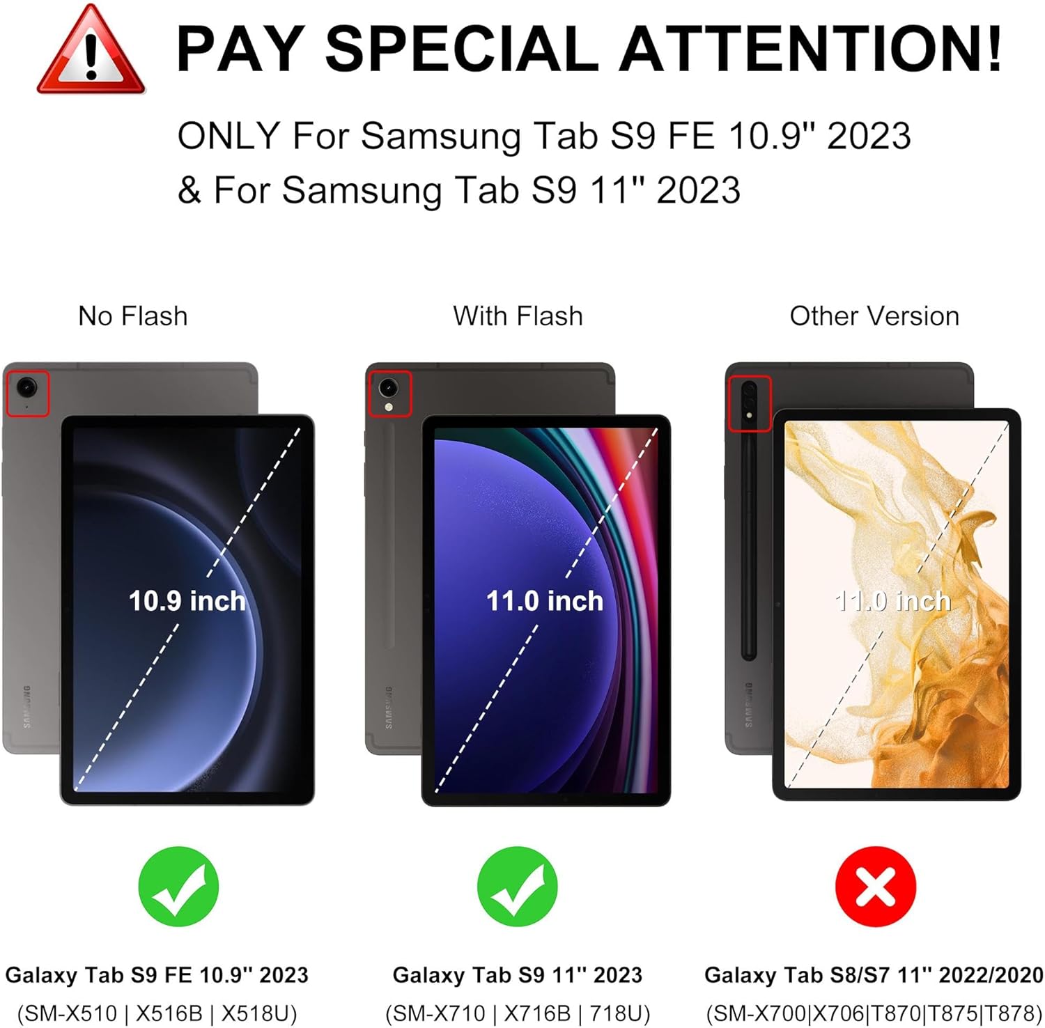 Keyboard Case for Samsung Tab S9 FE/S9 5G 2023, Galaxy Tab S9FE 10.9inch Keyboard with Smart Case, Magnetic Bluetooth Key Board for Samsung S9 11in Tablet, Slim Folio Case with Pen Holder, Gray White