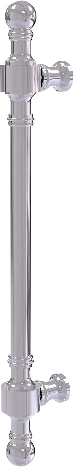 Allied Brass RW-3/8-BKM Retro Wave Collection 8 Inch Door Pull, Matte Black