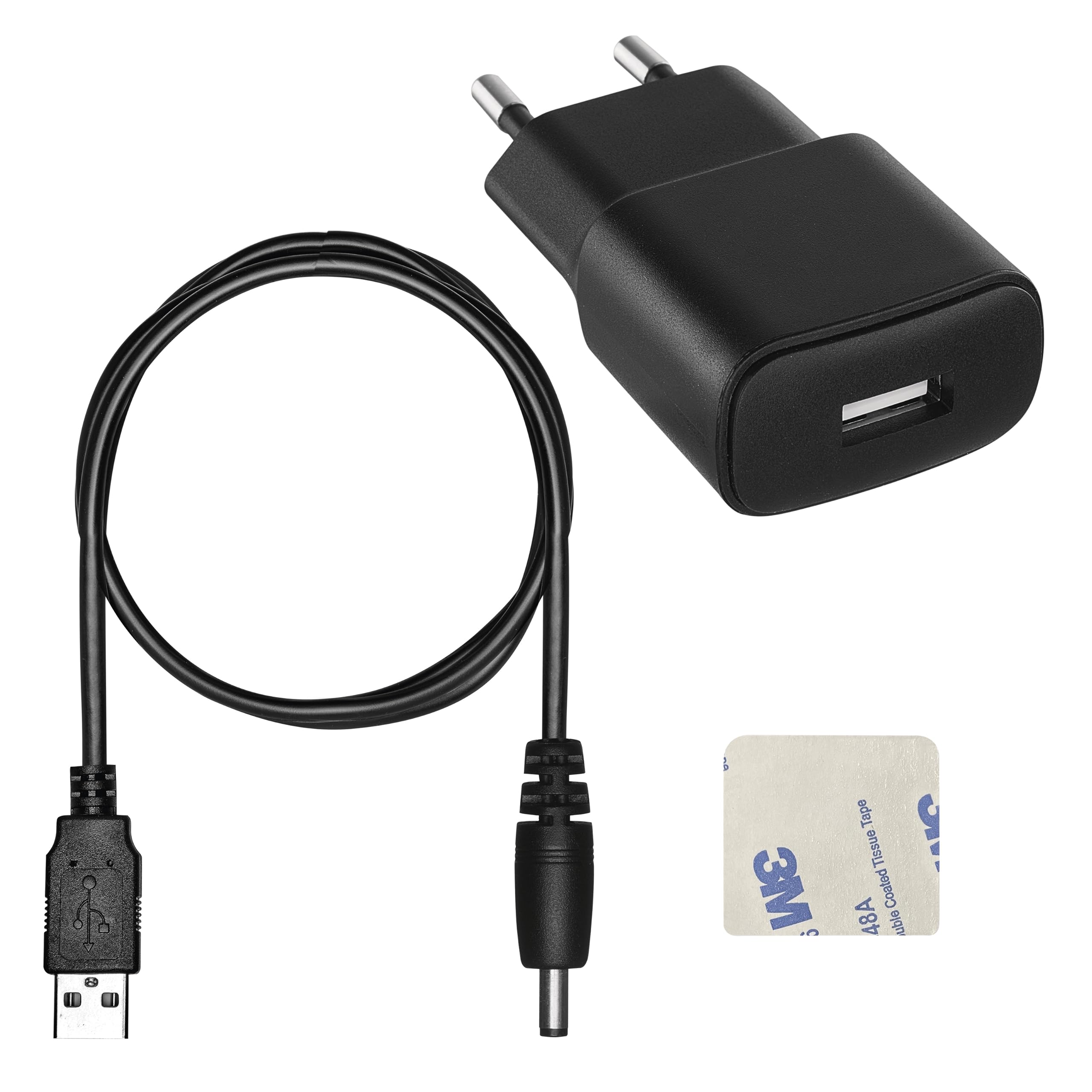 EMOS Płaska Antena Wewnętrzna J0709 - Aktywna, Cyfrowa, Telewizyjna Ze Wzmacniaczem, DVB-T/DVB-T2, Radio DAB, Filtr 3G/4G/5G/LTE, Adapter USB W Zestawie