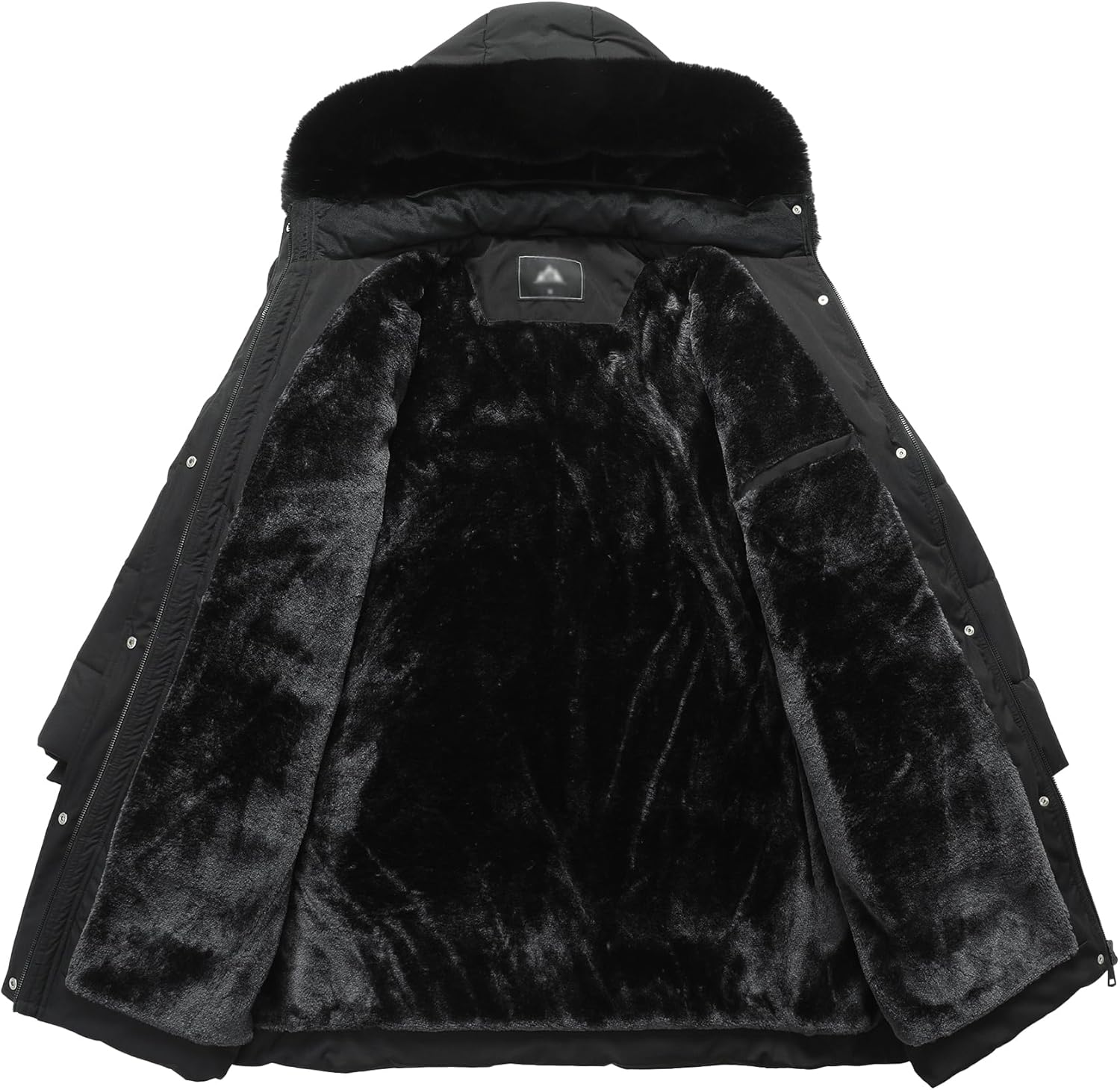 Women's Plus Size Winter Coat Waterproof warm Down Coat Detachable Hooded Parka Jacket - Image 4