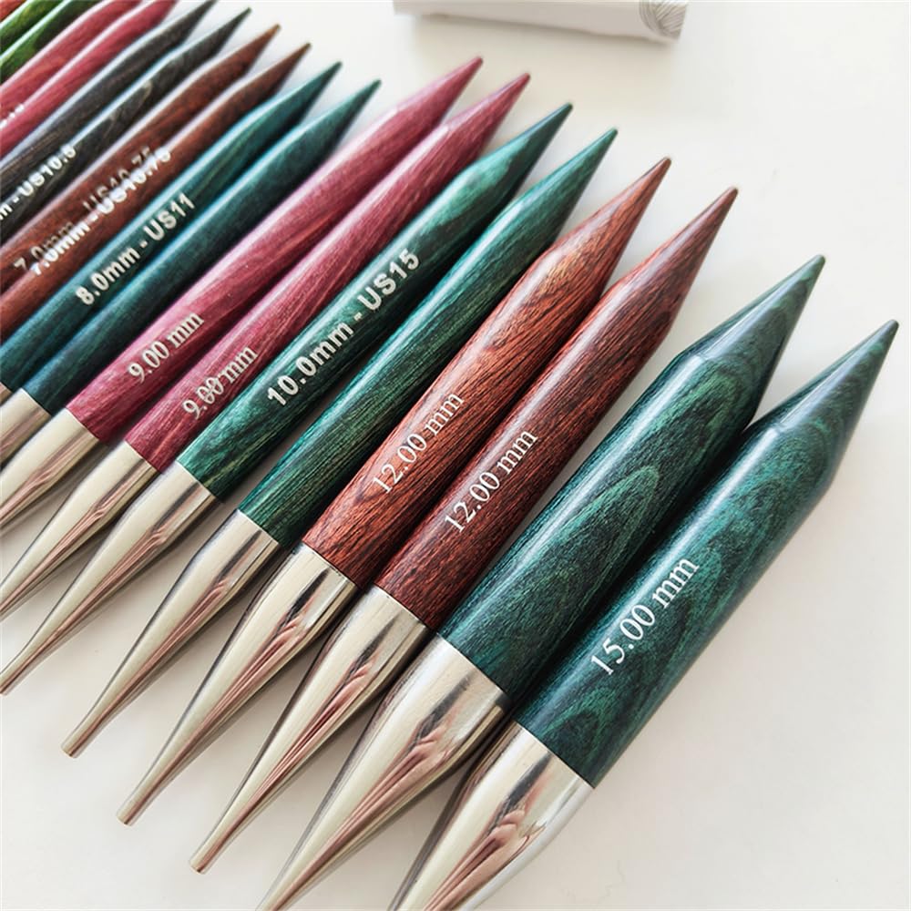 KnitPro Dreamz Aiguilles Circulaires Interchangeables 13 Cm Taille US 10 (6 Mm