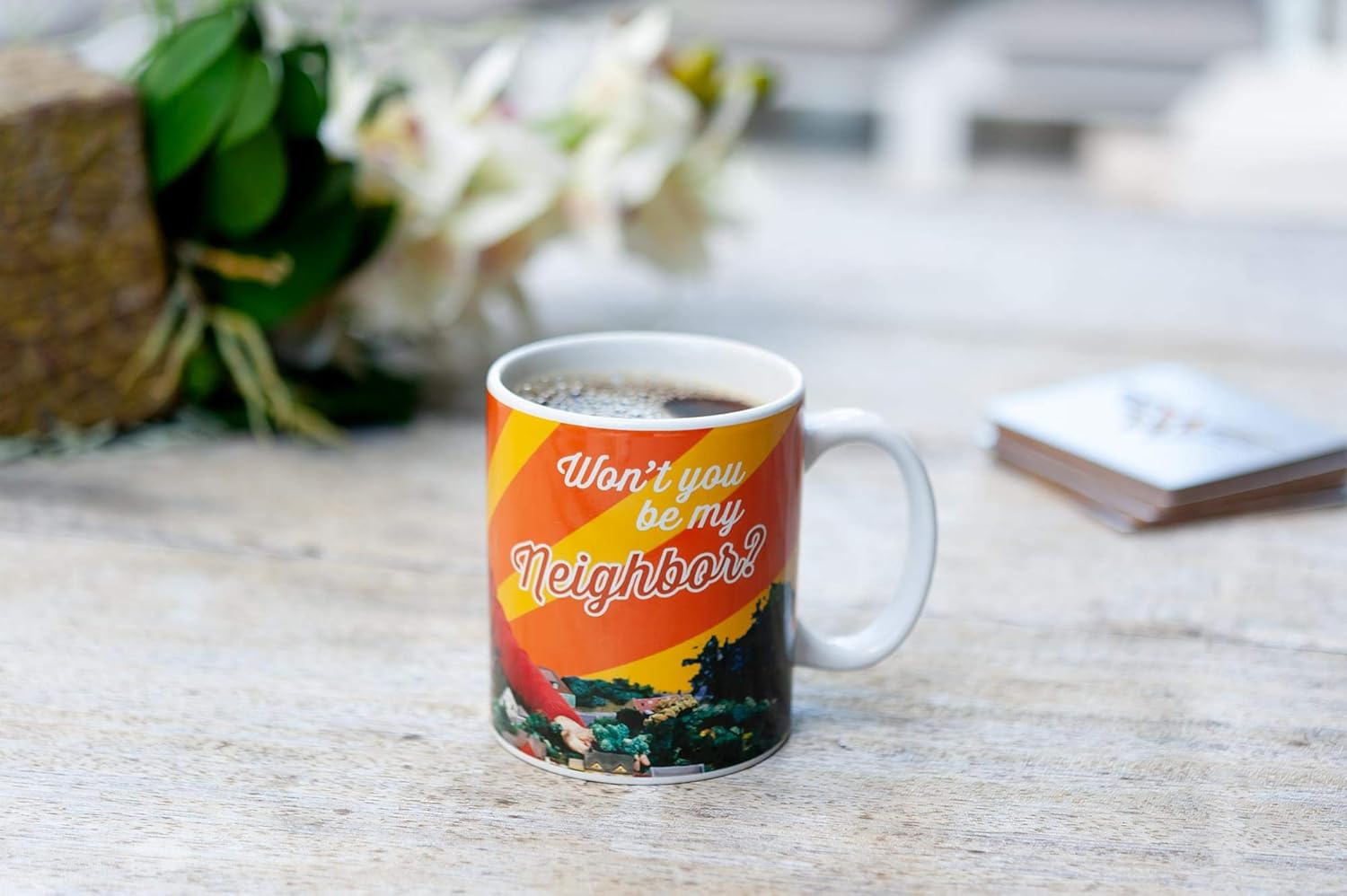 Mister Rogers Neighborhood Ceramic Coffee Mug | Won't You Be My Neighbor | Holds 15 Ounces - Image 6