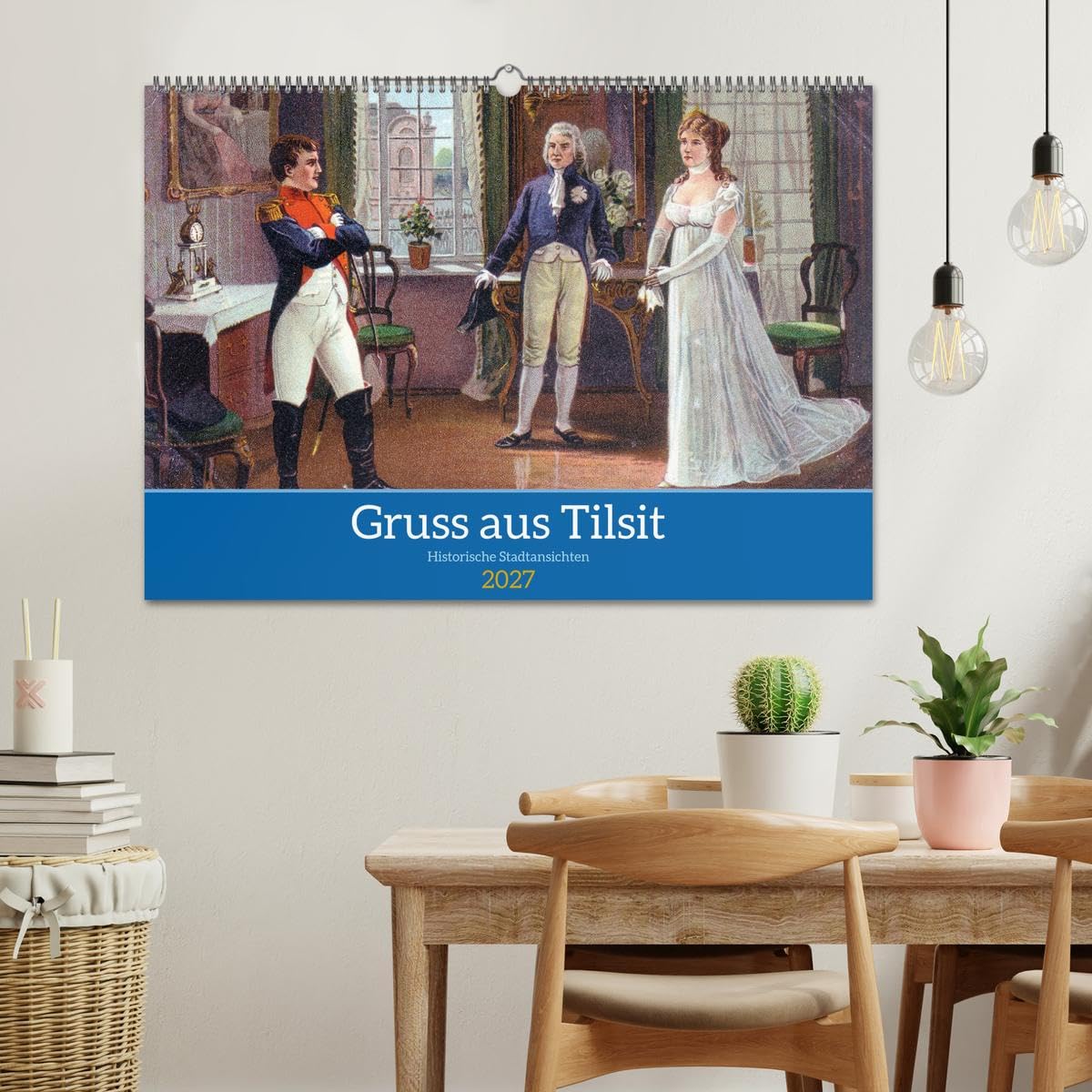 CALVENDO - Gruss aus Tilsit - Historische Stadtansichten (Wandkalender 2027 DIN A2 quer), Monatskalender: Alte Ansichtskarten und Notgeld von Tilsit aus dem Jahre 1921