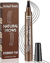iMethod Eyebrow Pen - Upgrade Eyebrow TattooPen, Eyebrow Makeup, Long Lasting, Waterproof and Smudge-proof, Dark Brown