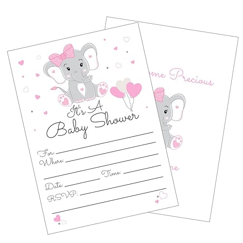 Baby Shower Elephant Invitations Amazon Com Baby Shower Elephant Invitations Amazon Com