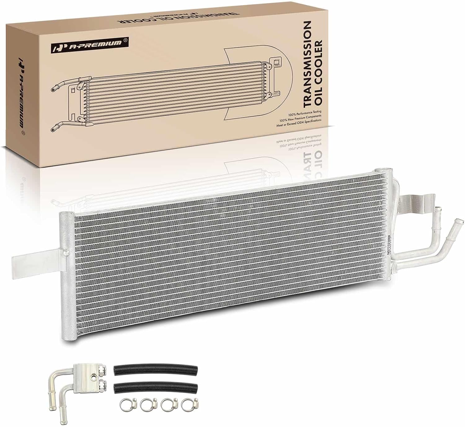 A-Premium Transmission Oil Cooler Compatible with Chevrolet Cruze 2016 2017 2018 2019, 1.4L 1.6L