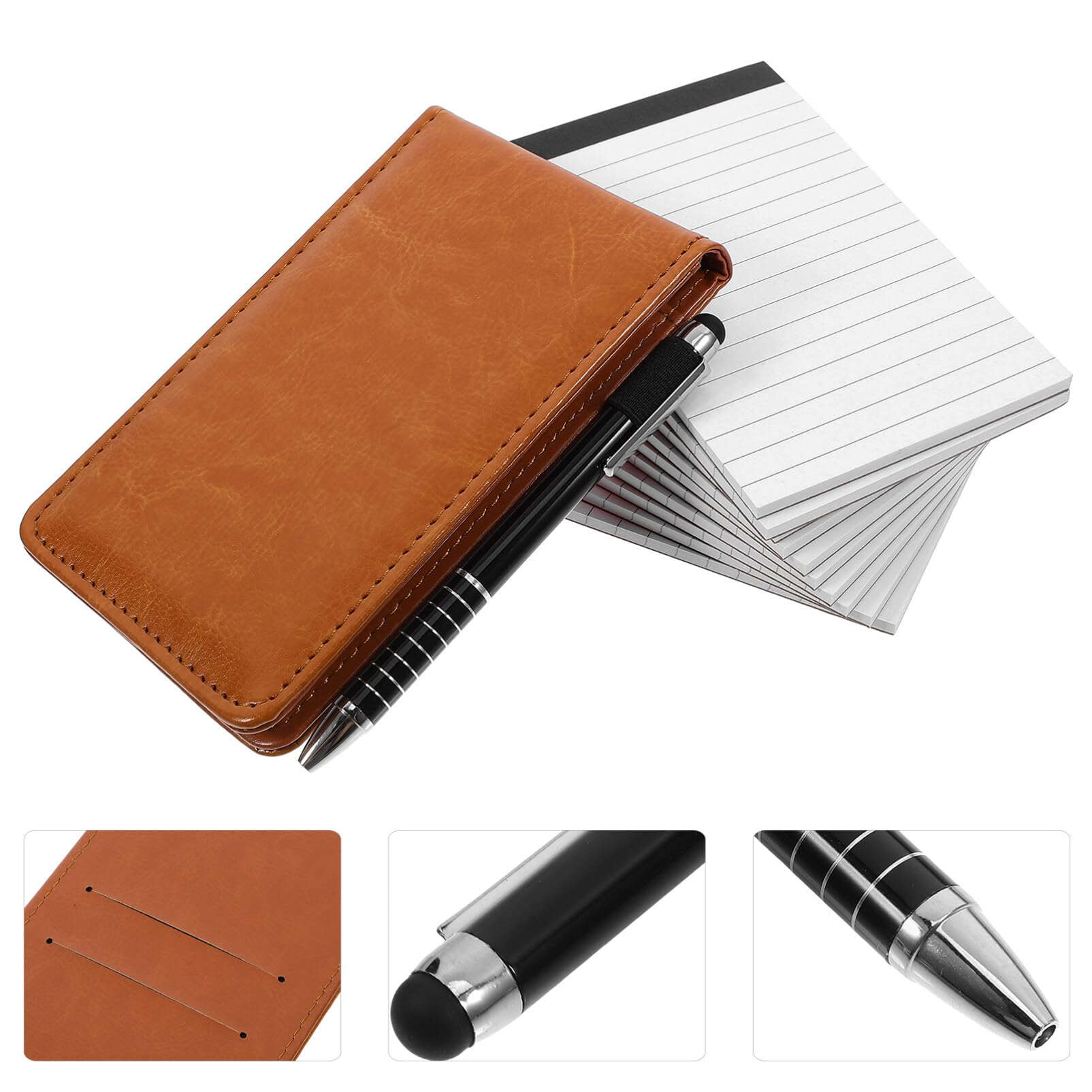 SEWACC Carnet Ligné de Poche Bloc-notes pour Journal Intime Notes Inspirations Mémos Réunions Léger et Portable