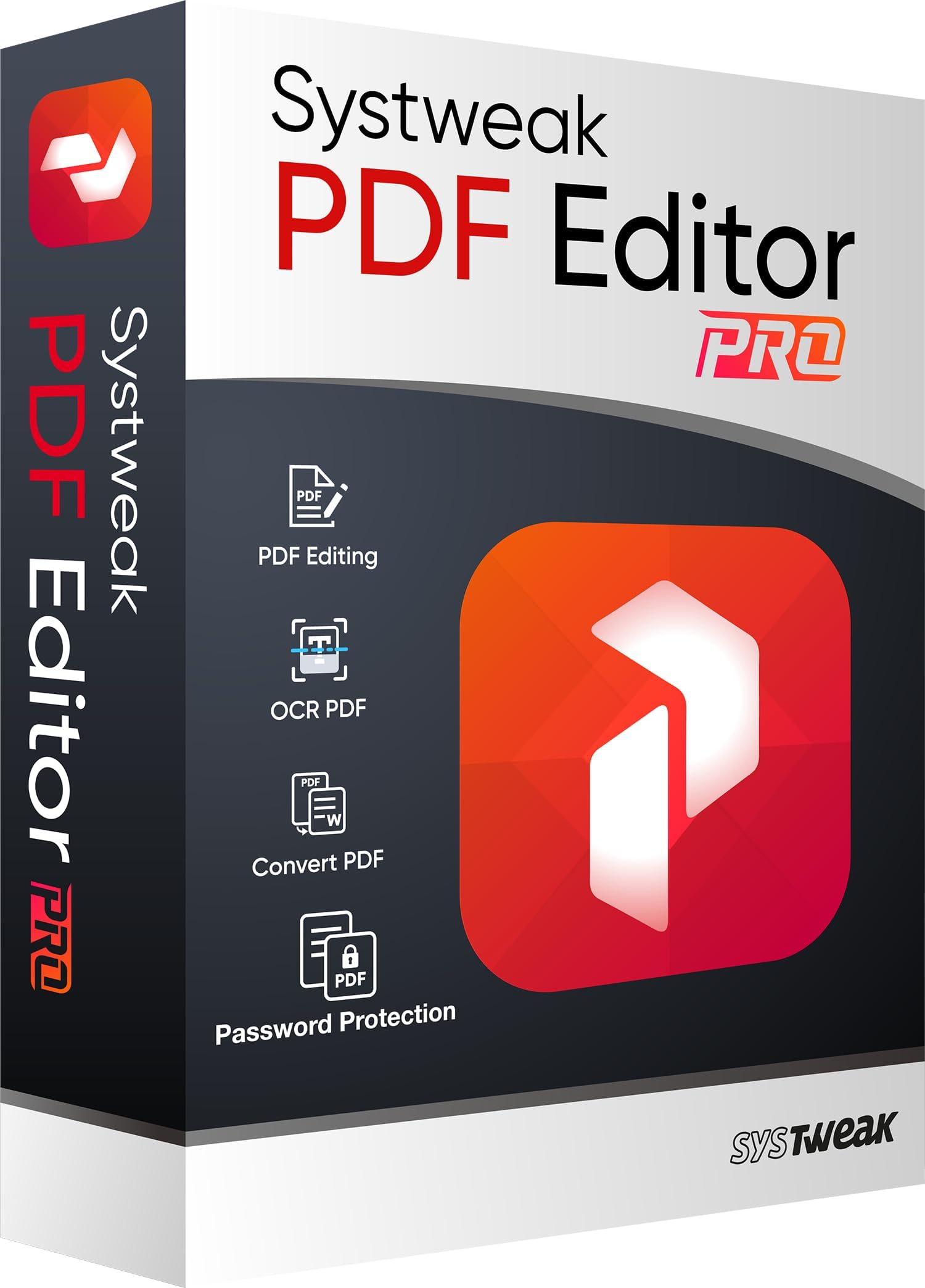 Systweak PDF Editor PRO - Software for Windows - 1 PC, 1 Lifetime | View, Create, Edit, Protect and Sign PDFs | Merge & Split (Via Email Delivery Only, No- CD), WhatsApp us for support at +91 95871 18888