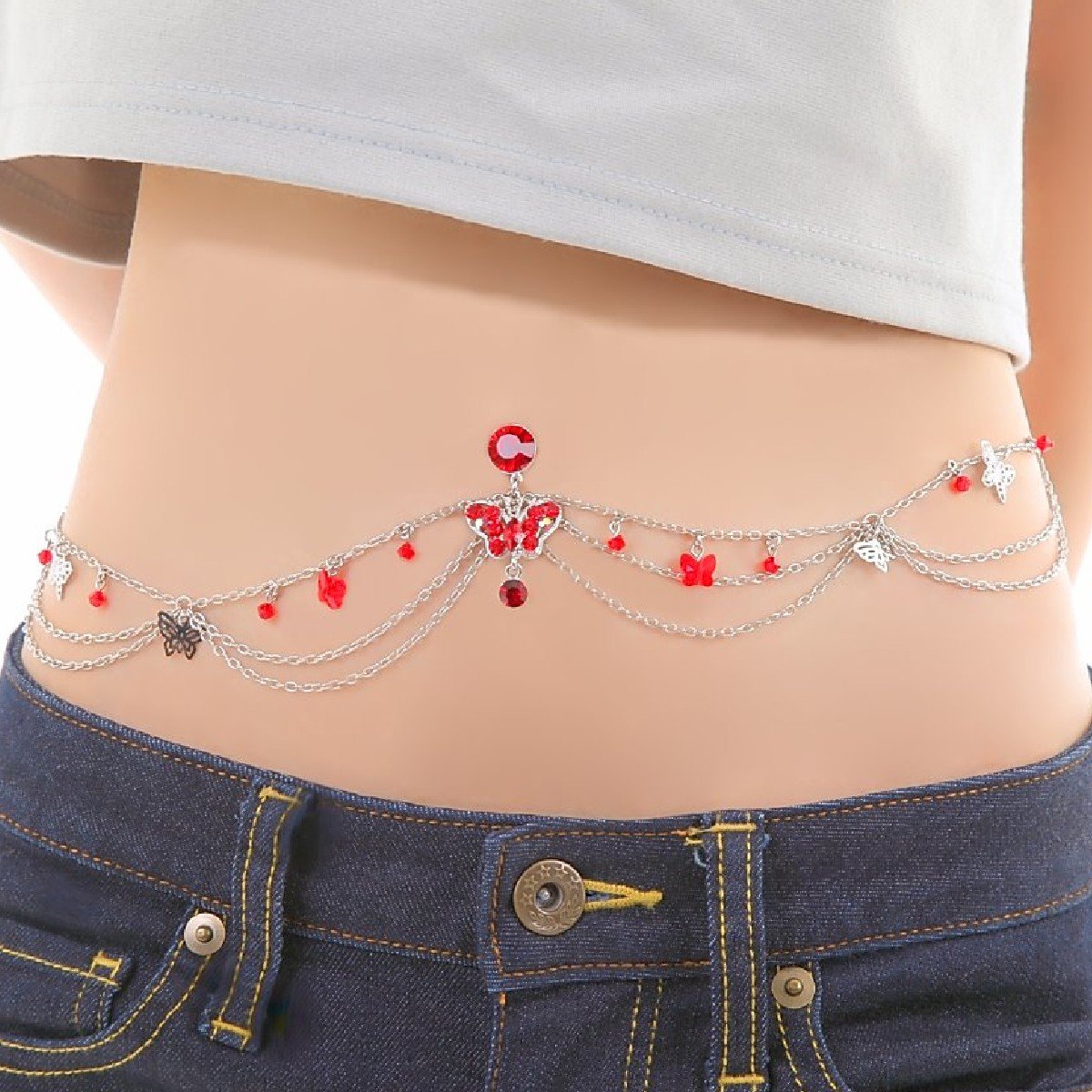 へそ穴 Amazon.co.jp: 【Jewelry Hanazono】穴を開けない へそピアス