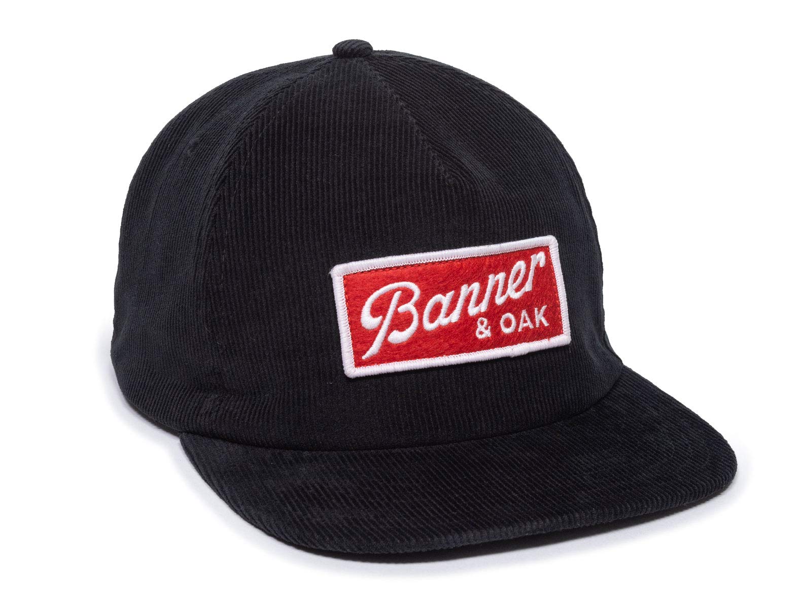 Uncle Ray Felt Scout Patch Corduroy Hat - Adjustable Baseball Cap w/Plastic Snapback Closure