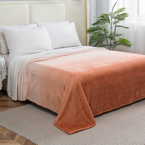 Vista 127 de Elegant Comfort Manta de lujo aterciopelada, ligera para todas las estaciones, ultra afelpada, suave, acogedora y mullida para sofá, cama, viajes