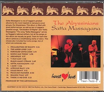 洋楽 The Abyssinians Satta Amasagana UK LP The Abyssinians - Satta - LP Colored Vinyl - Ear Candy Music