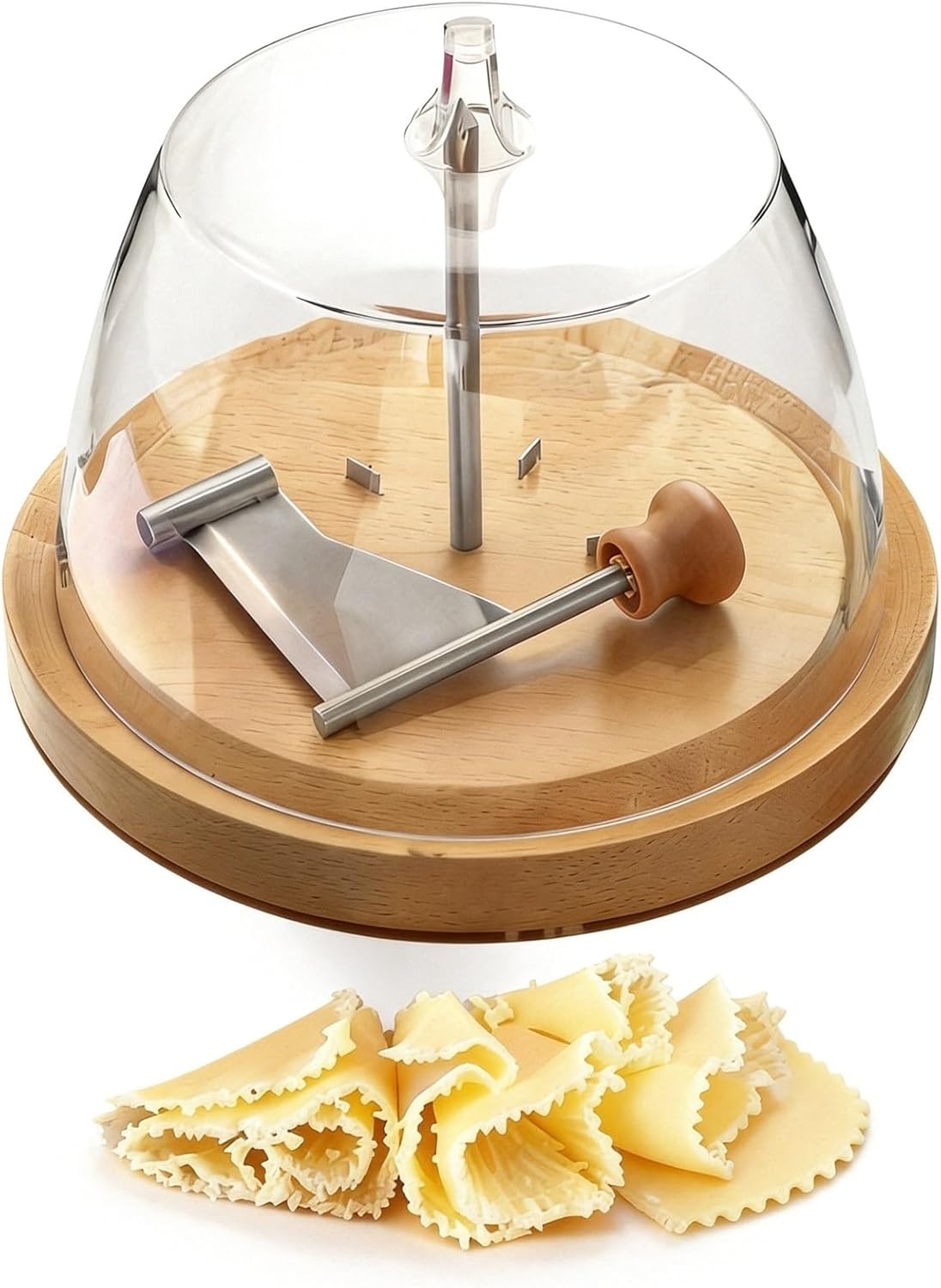 Cheese Curler Wheel,Cheese Shaver Wheel With Lid,Cheeses Flower Maker & Chocolate Shaver(No Lid)