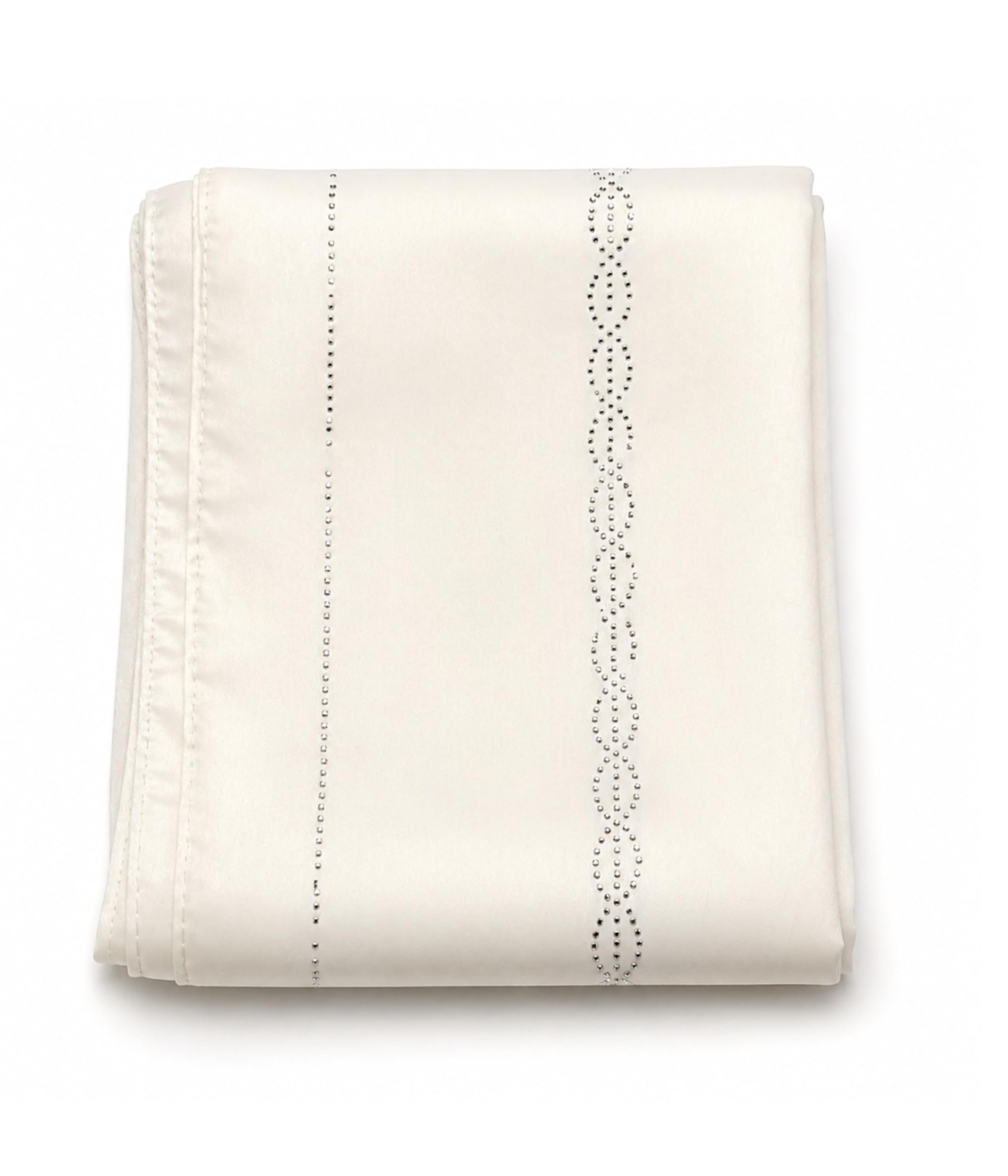 Chiffon Hijab Scarf Shawl, Light Yellow, with Stone Work Design-image-23
