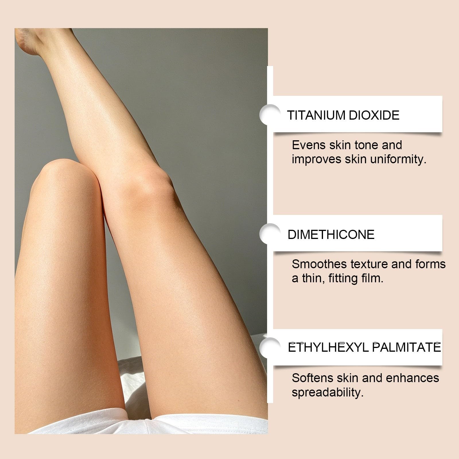 Makijaż na nogi i ciało, 100 ml, Body Coverage Perfector, wodoodporny krem do tatuażu, krem kryjący na żylaki, długotrwałe krycie, balans skóry, pokrycie