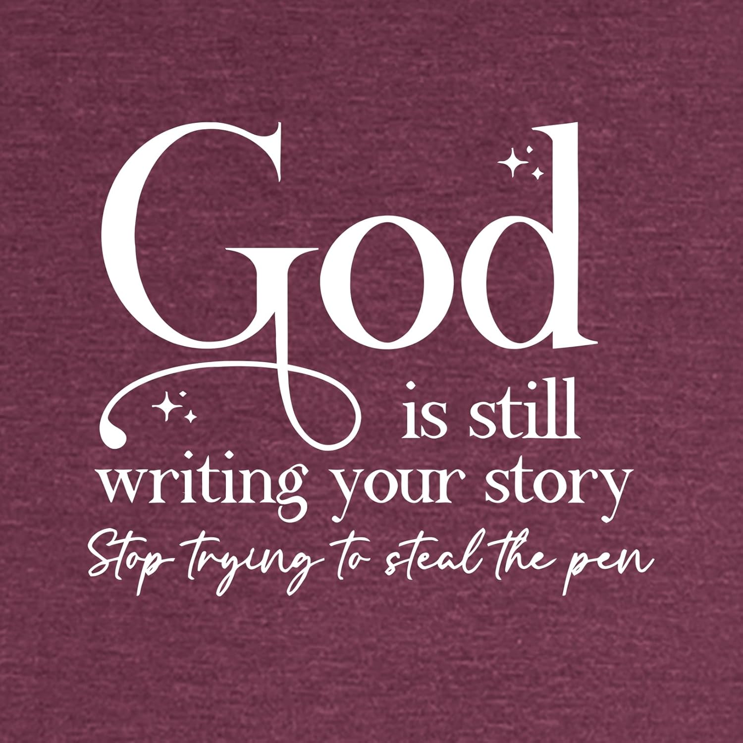 BLACKOO Women's Graphic God is Still Writing Your Story Graphic Tank Tops - Image 4