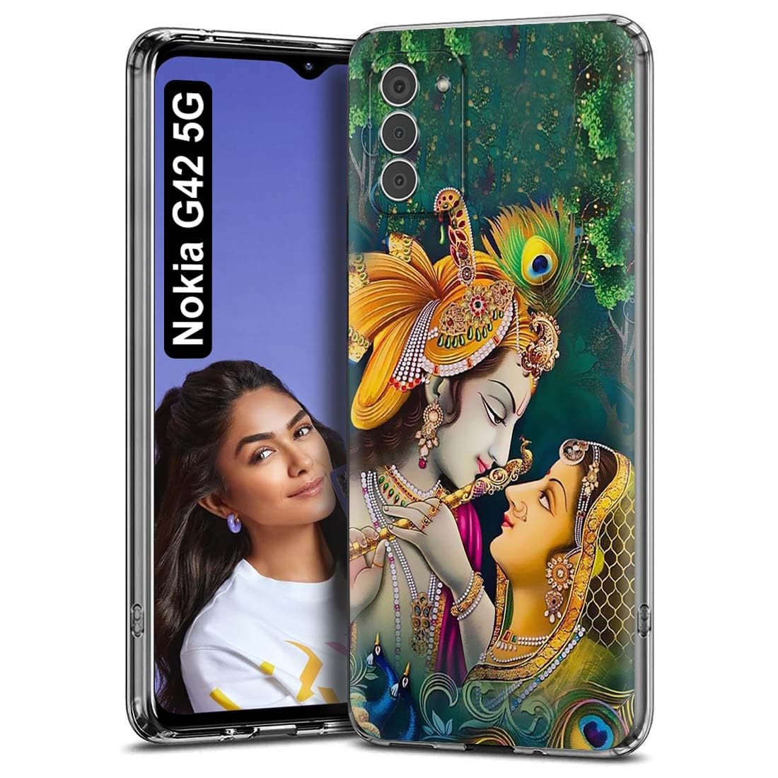 Fashionury Soft Silicon Slimfit Back Cover for Nokia G42 5G Stylish Printed Back Cover for Nokia G42 5G -D0005 (B0CJRZ389F) Amazon Price History, Amazon Price Tracker