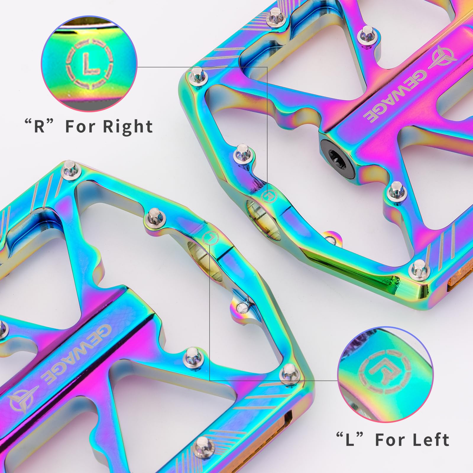 Pedales Enduro Mtb Pedales Bicicleta Mtb Antideslizantes