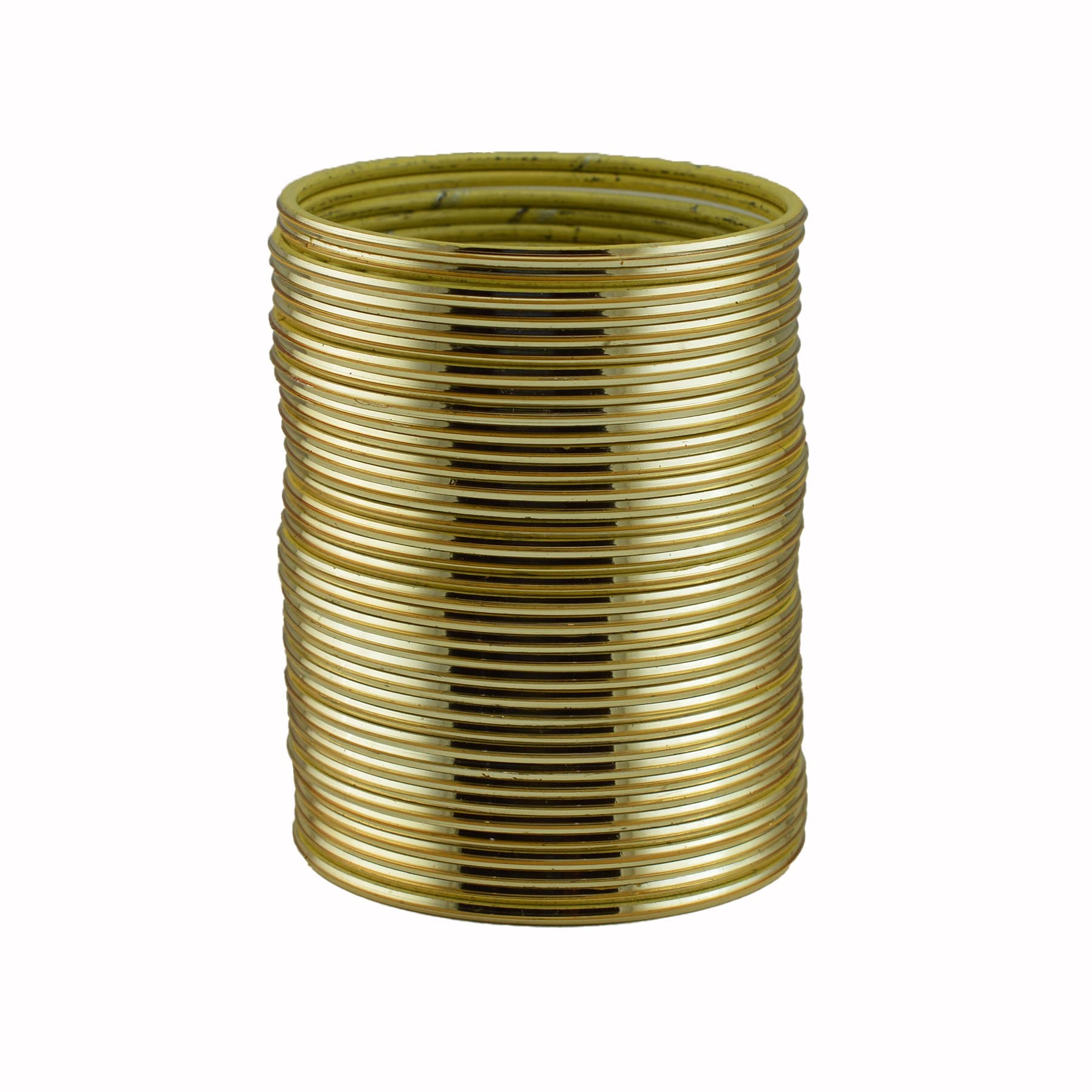 Golden Plain Metal Bangle With Extra Large Size and Plus Size Pack Of 36,XL Bangles for Women – Big Size Stylish Ethnic Bangles for Weddings, Festivals-image-28