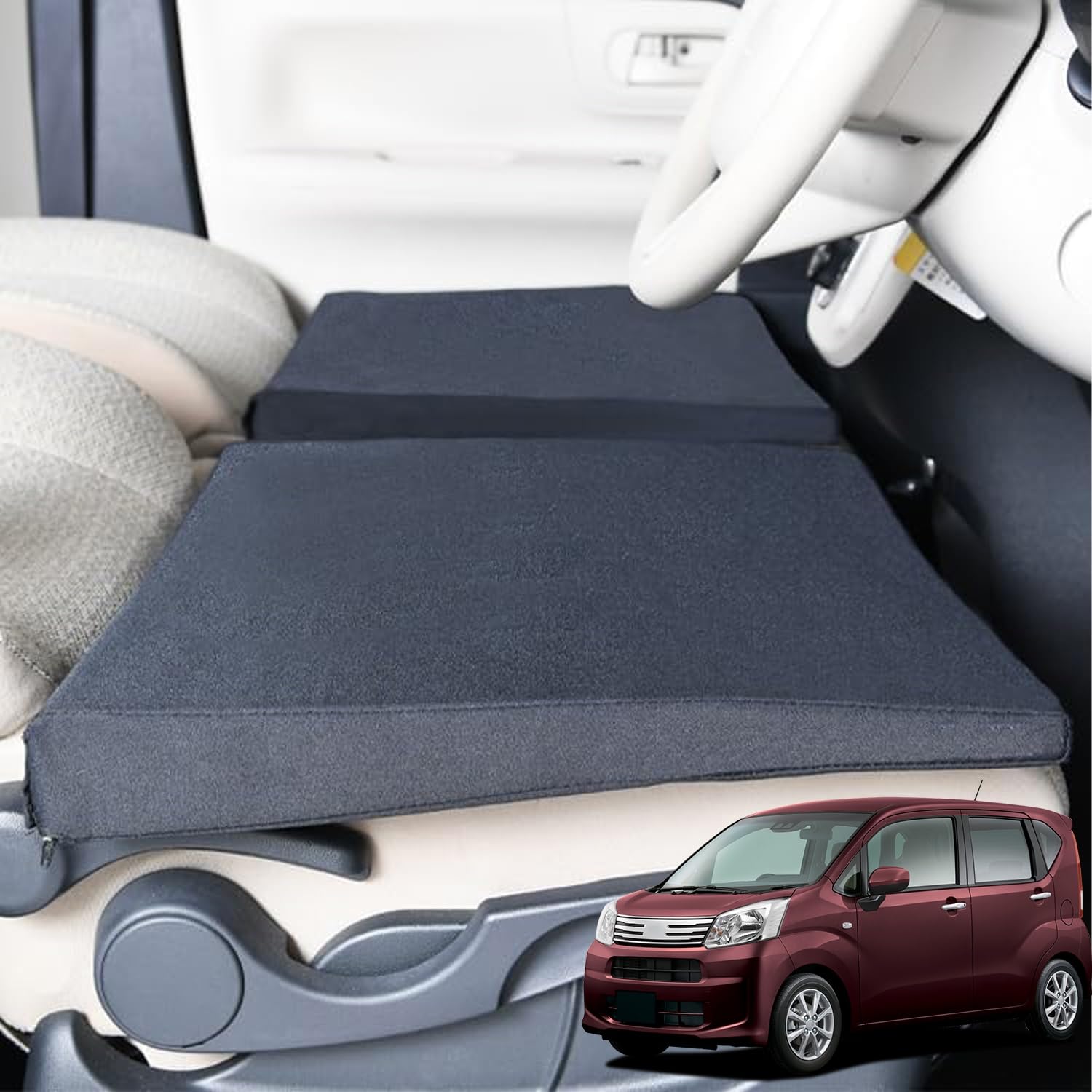 Amazon.co.jp: ムーヴ LA150S/160S系 (くるマット) 車 マット フラット