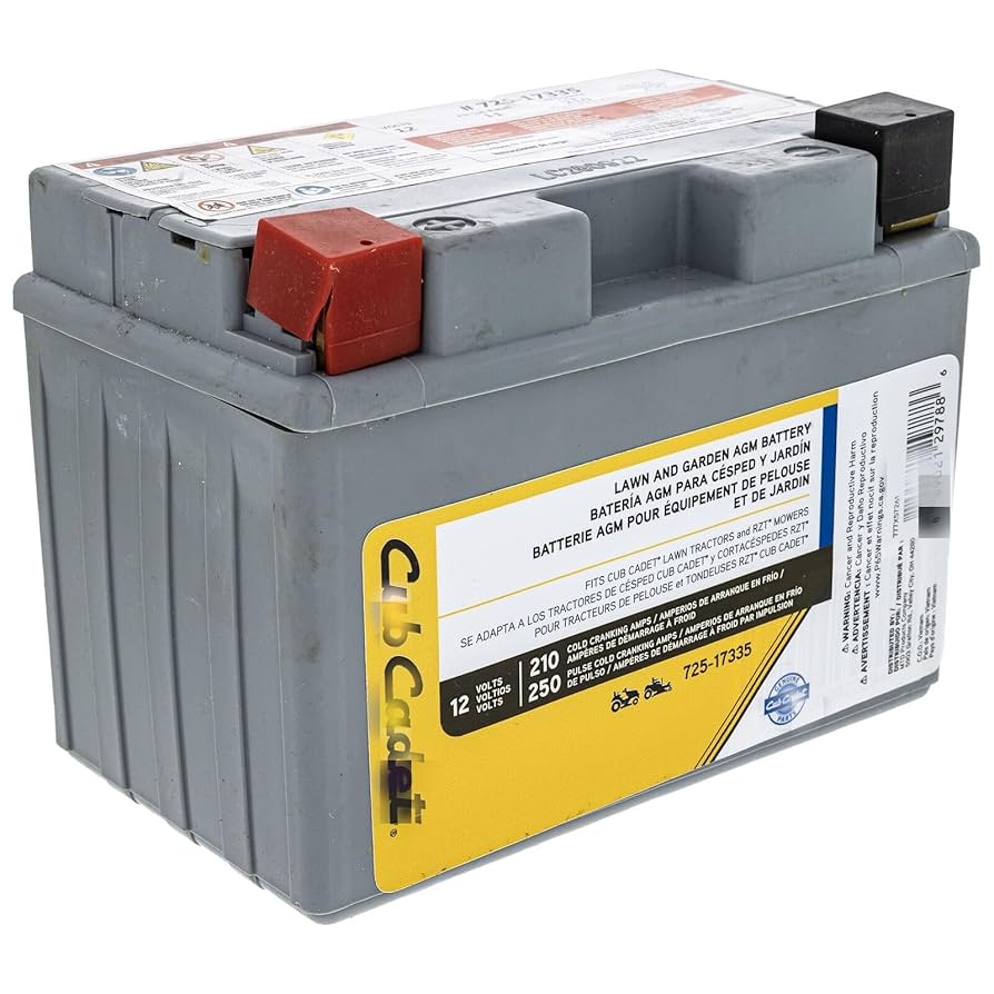 Amazon.com: 725P17335 Battery 210cca 11AHR Ult*ima ZT1 ZT2