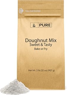 Pure Original Ingredients Donut Mix (2 lb) Bake Or Fry, Homemade Crispy Treat Mix