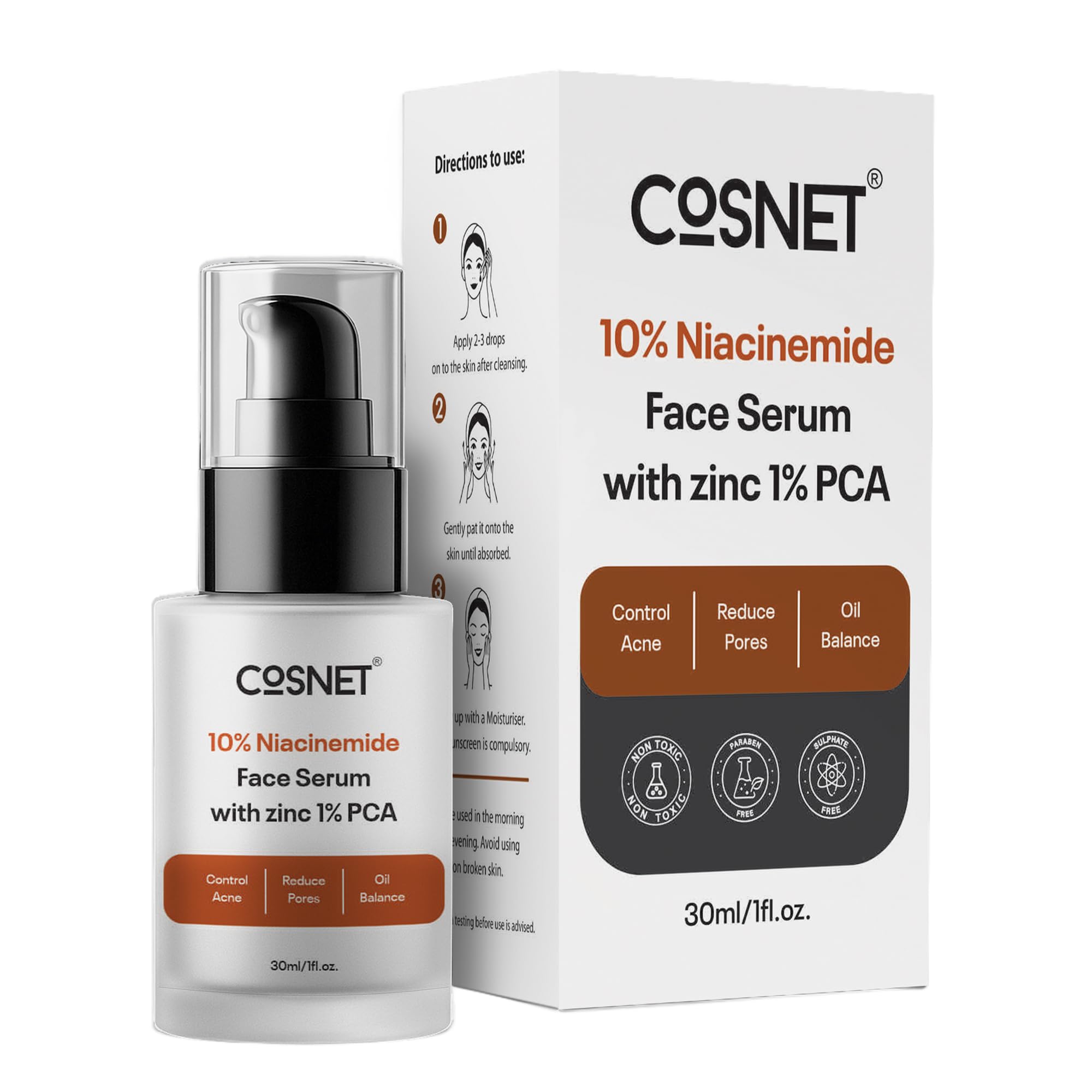 PCA Face Serum 30ml | Brightening & Hydrating Serum for Glowing Skin | Reduces Dullness, Dark Spots & Uneven Skin Tone | Lightweight Daily Skincare Serum | For All Skin Types