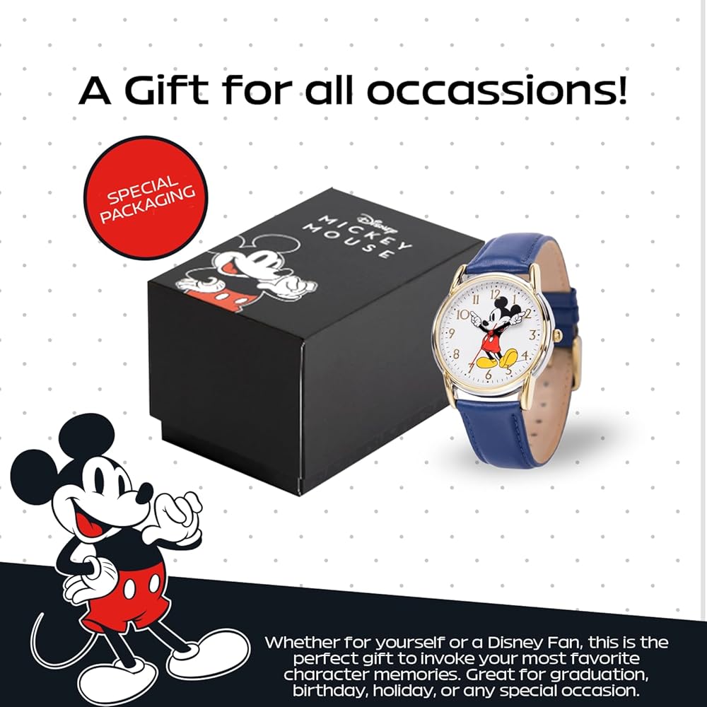 Amazon.com: DISNEY Mickey Watch - Watch for Men - Mickey