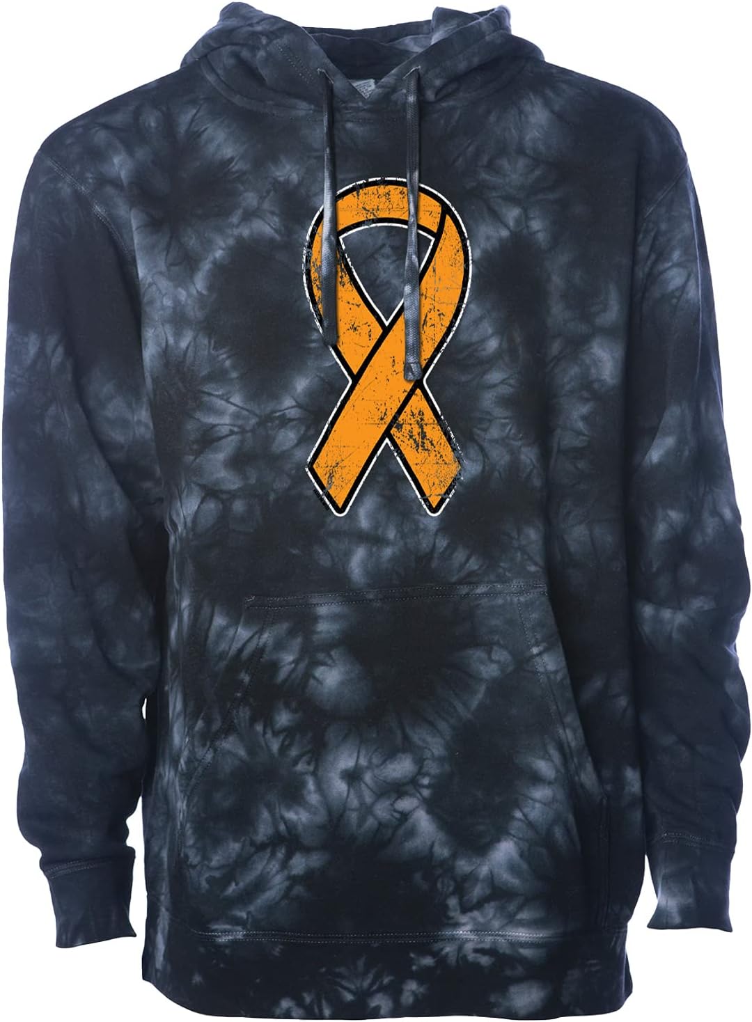 Haase Unlimited Orange Ribbon - Fight Cure Raise Awareness Unisex Hoodie Sweatshirt