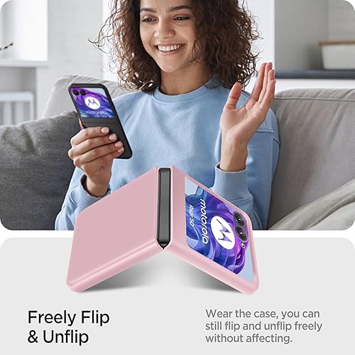 Vista 177 de Miimall Funda delgada para Galaxy Flip 7 con protector de pantalla integrado, grado militar, a prueba de golpes, a prueba de caídas, antiarañazos