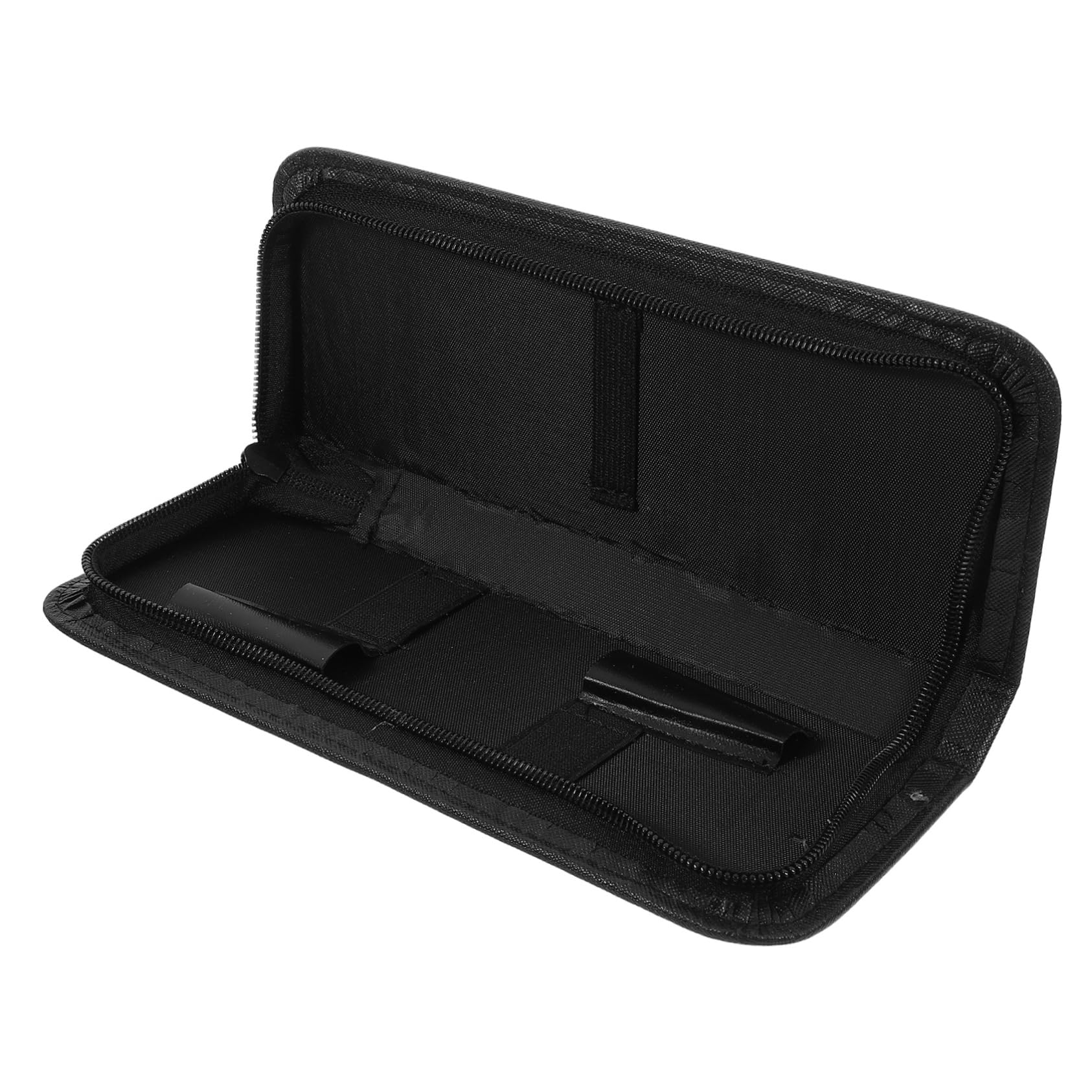 MUSISALY 1Pc Hair Scissors Carrier Bag Durable Zipper Scissors Case for Hairdressing and Barbering Compact Storage Pouch Black for and Organization
