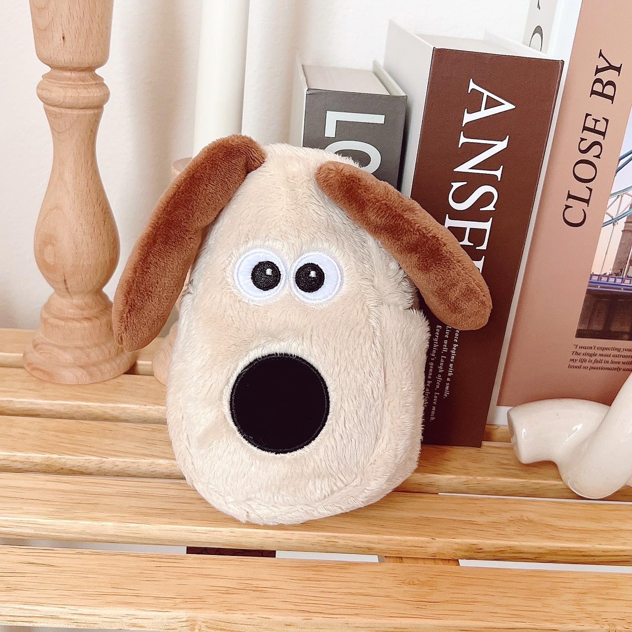 Amazon.co.jp: グルミット 犬 キーホルダー ぬいぐるみ 韓国 雑貨 人形