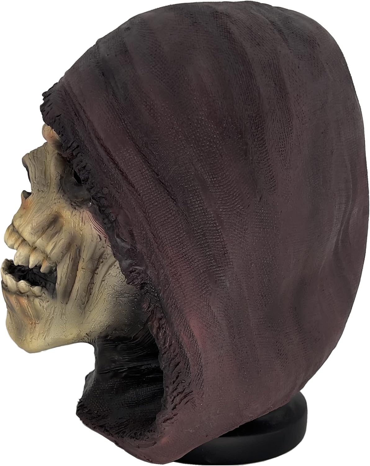 Amazon.com: MILERUN Latex Vampire Death Skull Grim reaper Headgear Mask ...