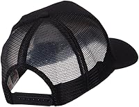 Vista 3 de Gorra de malla parcheada con letra de bandera de América del Norte