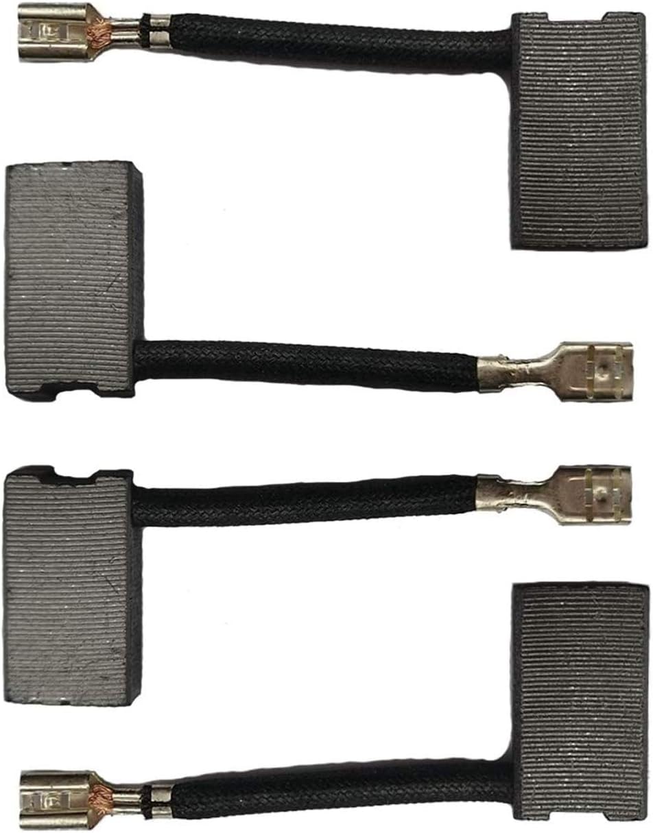 4 Carbon Motor Brushes Compatible with D-wa-t DW718 / DWS780 / DW717 Miter Saw, Replacement Part for Power Tools