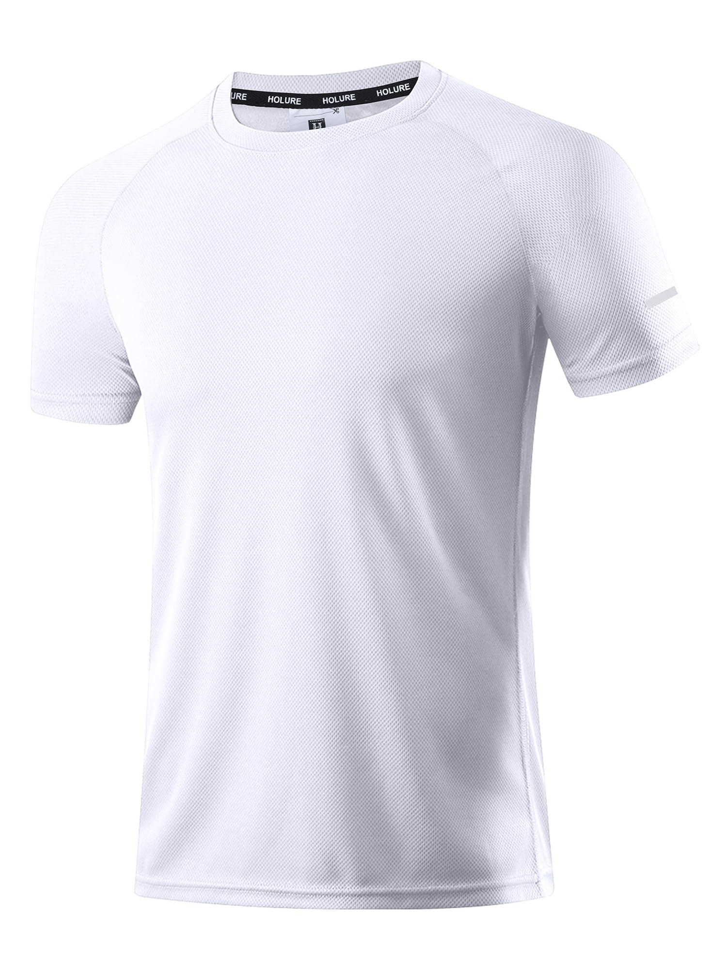 Herren Activewear T-Shirts 1/3/4/5/6er Pack | Slim Fit Sport Shirts | Atmungsaktiv, Schnelltrocknend & Leicht | mit Reflektierenden Details für Fitness, Laufen & Training