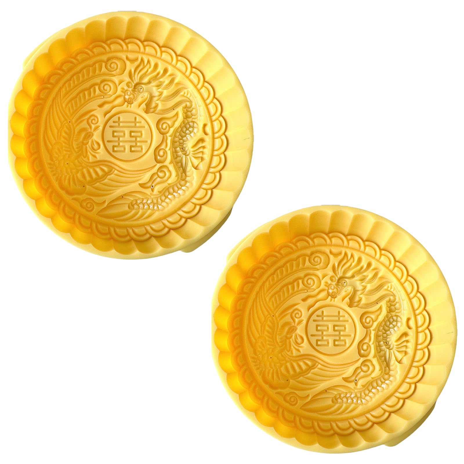 Tsophreniq 2Pcs Biscuit Press Mold Hand Pastries Traditional Pattern Cookie Stamps Cookie Dessert Cutter Baking Tool Hand Pastries Easily Clean Baking