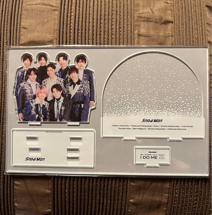 [新品]Man アクスタ全員 Amazon.co.jp: SnowManアイドゥーミー アクスタ全員 : ファッション