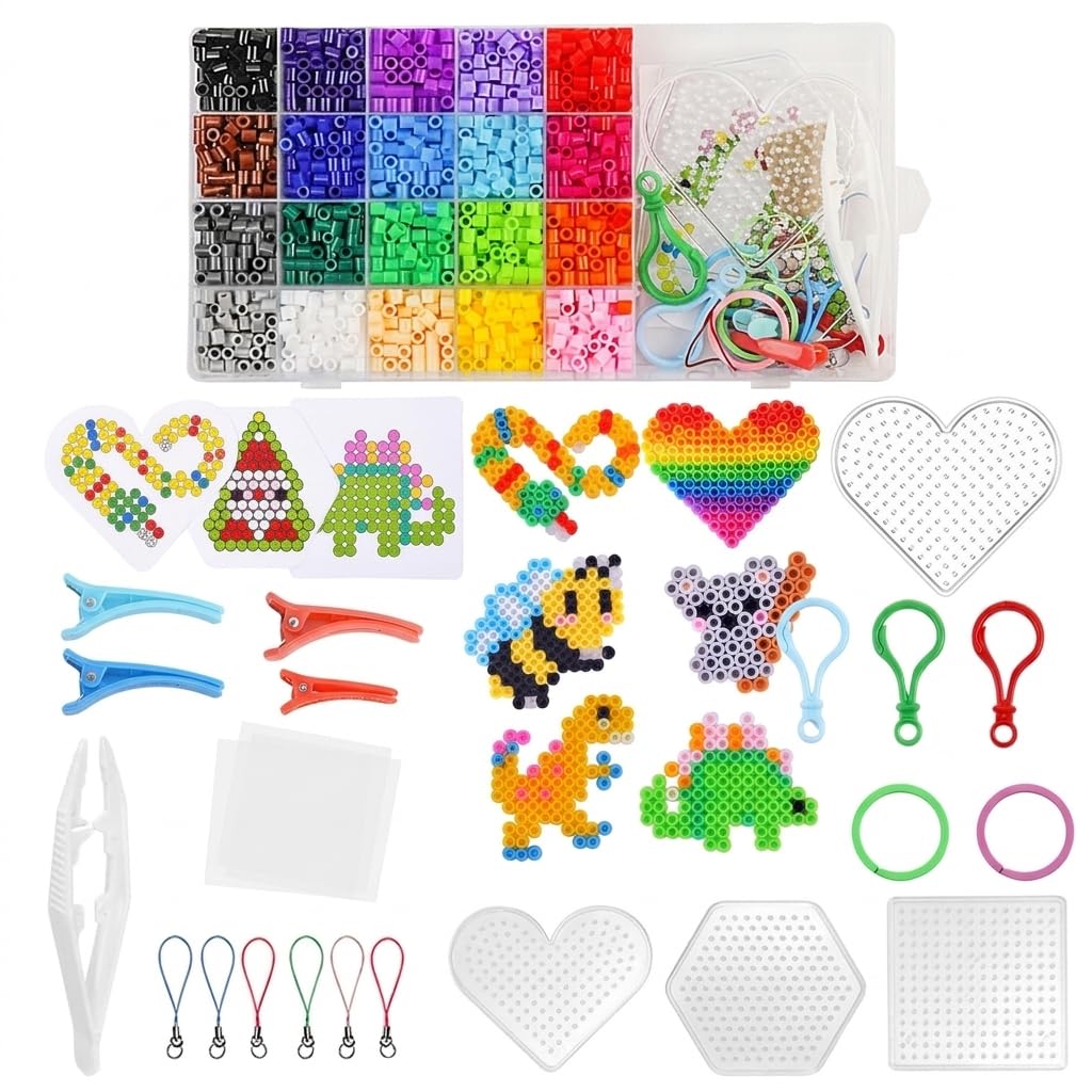 Perler Beads Kit - 52000 Beads, 96 Colors -10