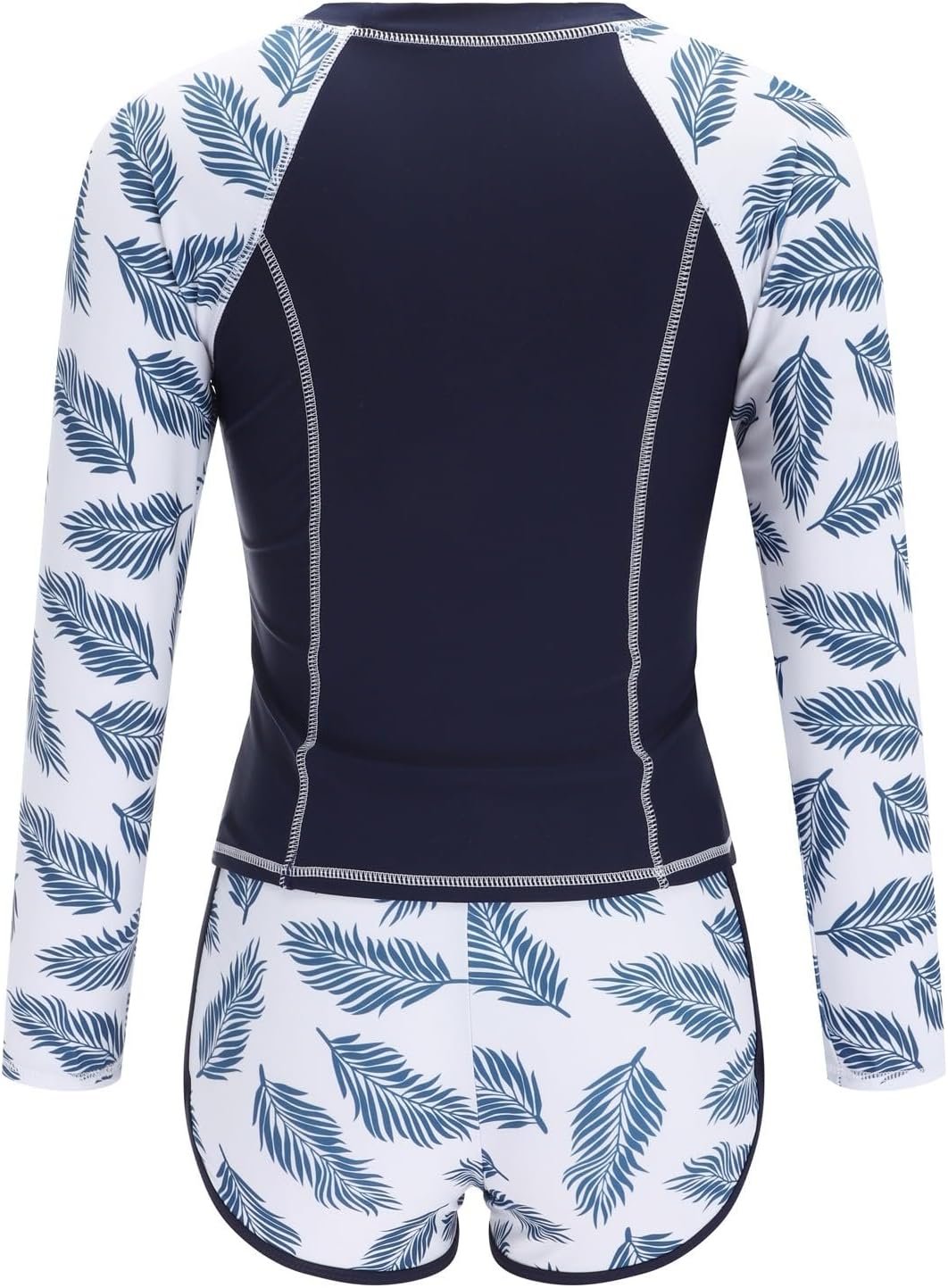 Rashguard Maniche Lunghe Donna - Protezione Solare UPF 50+ Per Surf, Nuoto E Sport Acquatici - Foto 7