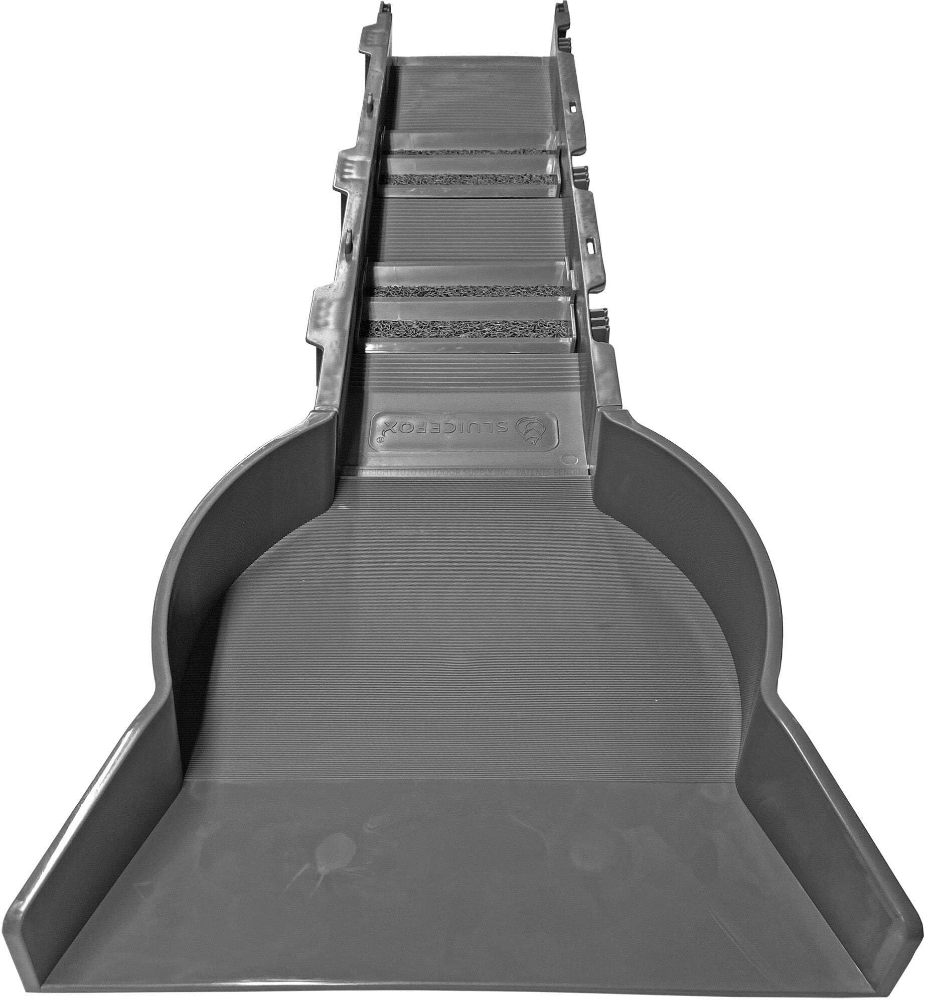Sluice Fox Portable Expandable Sluice Box for Gold Mining and Prospecting; Includes Miner's Moss, Hungarian Style riffles, and deep V riffles. Essential Tool for Gold panning Kits