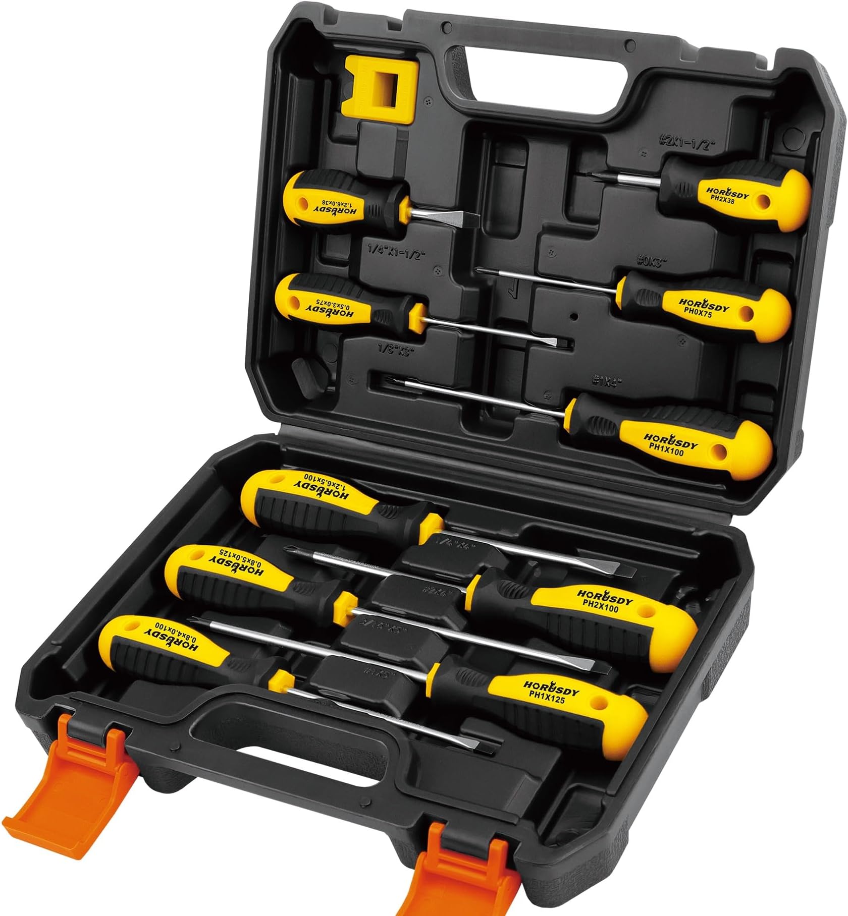 HORUSDY 11-Piece Magnetic Screwdrivers Set