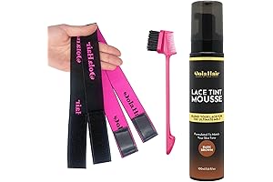 DolaHair Wig Melting Lace Tint Spray with Elastic Bands