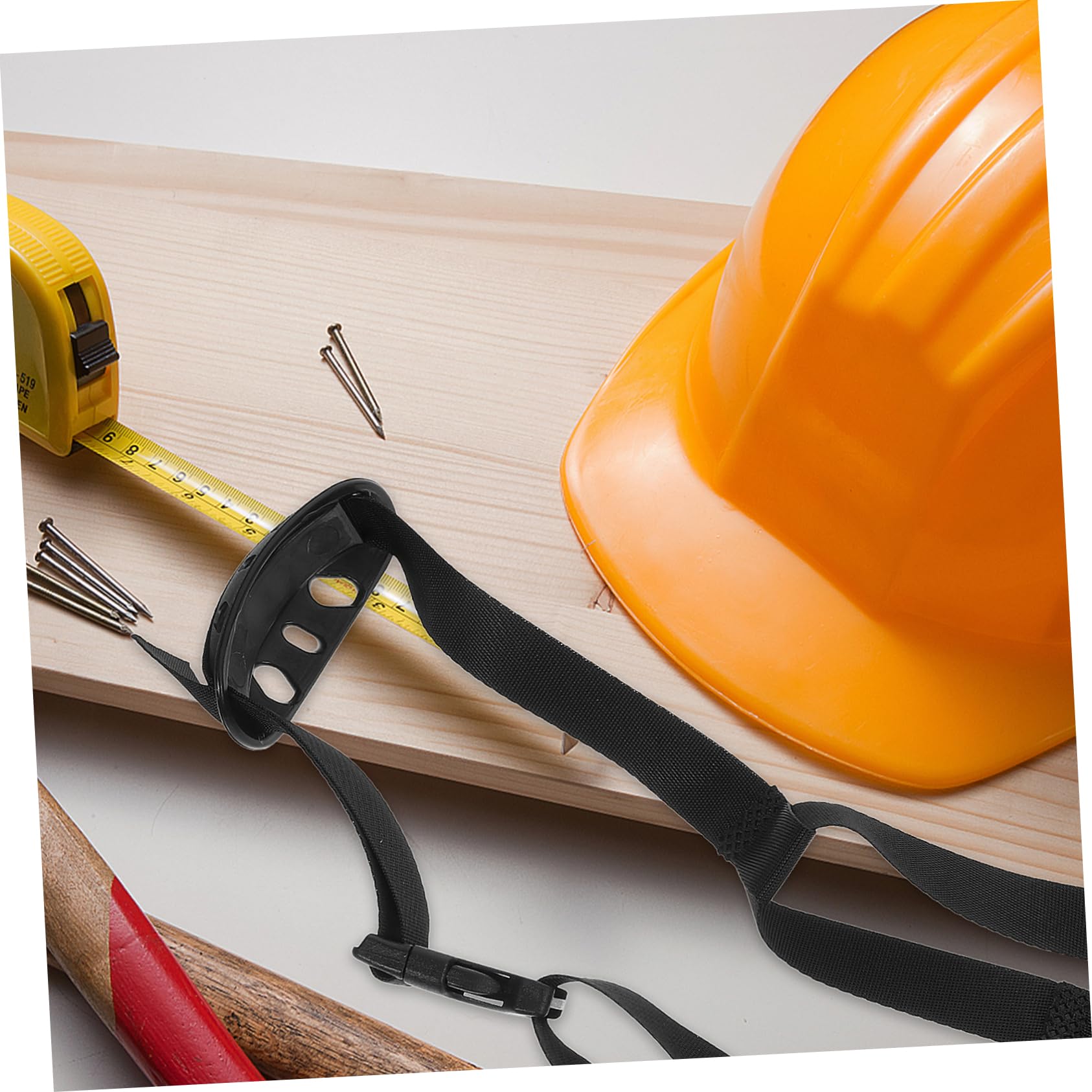 Uonlytech 4sets Safety Hat Chin Strap Helmet Chin Strap Replacement Easy to Use Lightweight Professional Helmet Accessory 2pcs*4