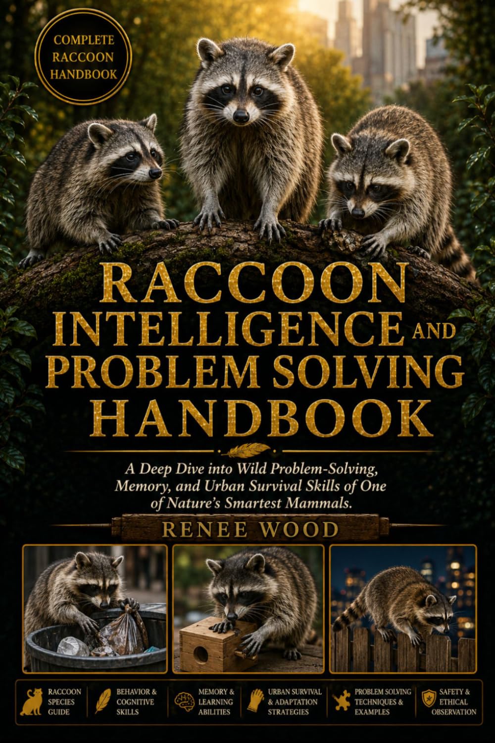 RACCOON INTELLIGENCE AND PROBLEM SOLVING HANDBOOK: A Deep Dive into Wild Problem-Solving, Memory, and Urban Survival Skills of One of Nature’s Smartest Mammals.