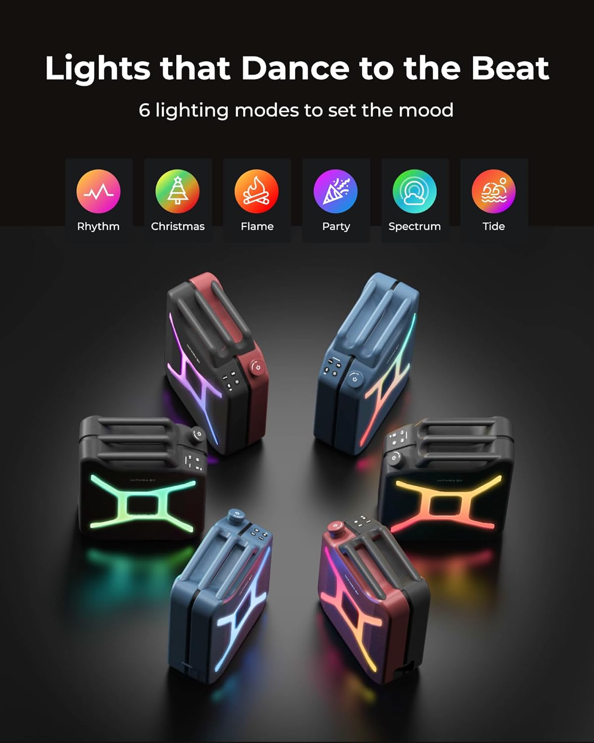 ULTIMEA Go Portable Party Speaker, 300W Wireless PartyBox with Deep Bass Boost, RGB, TWS Stereo, Auracast Mode, Mic/Guitar Input, APP Control, Powerful Bluetooth Speaker for Party and Outdoor (Blue) 5 71BrXsCeUML. AC SL1500