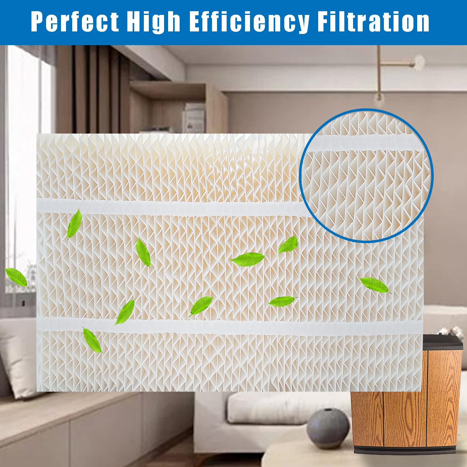 1045 Humidifier Filter, Replacement for AIRCARE Super Wick Humidifier