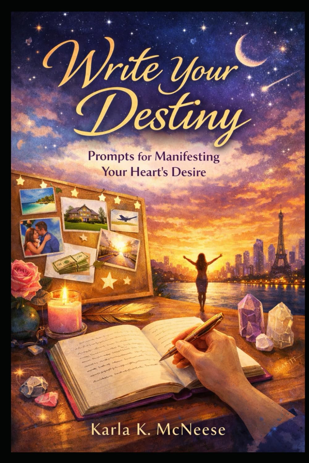 Write Your Destiny: Prompts for Manifesting Your Heart's Desire: Law of Attraction and Manifestation Journal Prompts for Creating Your Dream Life